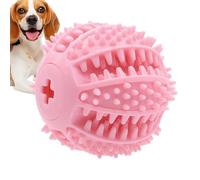 Rrlihjgu Treat Ball for Dogs, Treat Dispenser Toy for Dogs, Funny Chew Ball Toy for Dogs, Portable Interactive Dog Toy, Dog Teeth Cleaning Toy Ball for Home, Travel