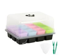 Rrlihjgu Vegetable Germination Trays, Germination Tray | Reusable Plant Growing Tray,Drainage Botto, Succulent Gardening Supplies, Vegetable, Propagation