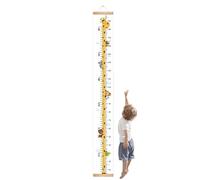 Rrlihjgu Wall Height Meter for Children, Removable Height Chart Tracking, Removable & Reusable with Lanyard for Children's Room, Living Room Decoration & Parenting