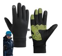Rrlihjgu Warm Gloves | Windproof Thick Touch Insulated Gloves for Winter Work | for Cycling Riding Fishing Hiking Hunting Running Driving Snow Sports