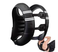 Rrlihjgu Weighted Vest - Weighted Vest for Running with Reflective Strips, Fitness Equipment for Muscle Building and Outdoor Training