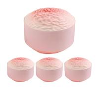 Rrlihjgu Yarn for Crochet - Pack of 4 Colour Gradient Cord - Yarn for Crochet for Beginners - For Enthusiasts, Hobbyists, Quilting Projects, Fabric Repair, Scarf Making and Artistic