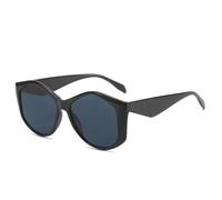 RRNTTTM Candy Color Sunglasses Women Men Luxury Sun Glasses Vintage Designer Eyewear Uv400(black)