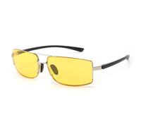 RRNTTTM Polarized Sunglasses Men Wrap Fishing Driving TAC Sun Glasses,silver night vision