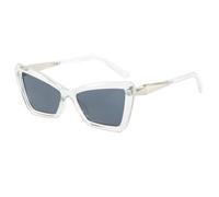 RRNTTTM Retro Luxury Leopard print Cat Eye Women's Sunglasses Gradient Candy Color Shades Outdoor Design Men Sun Glasses UV400,Transparent black,one