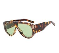 RRNTTTM Retro Wide-legged Large-frame Sunglasses, Fashionable Oval Sunglasses(6)