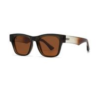 RRNTTTM Rivets Fashion Polarized Sunglasses Women Retro Blue Purple Eyewear Men Gradient Sun Glasses Shades Uv400