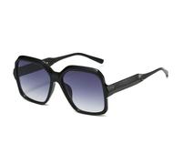 RRNTTTM Women Sunglasses Gradient Frame Retro Shades Men Sun Glasses UV400,Black Gray,one