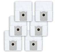 Rrochio Vacuum Cleaner Bags for Ecovacs Deebot X8 Pro Omni, 6 Accessories for Robot Vacuum Cleaner ECOVACS X8 Omni, T30C Pro Omni, T50 OMNI, T50 Pro Omni, T50 MAX PRO OMNI 3L Capacity Vacuum Cleaner