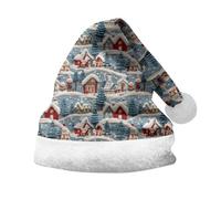 Rrongwn Christmas Hat Dog Parents Child Christmas Hat New Year Festive Christmas Costume Double Sided Velvet Hat Santa Claus Costume Christmas Tree Pattern Family Christmas Party Hat