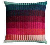 Røros Tweed Åsmund gradient cushion 50x50 cm Red-turquoise