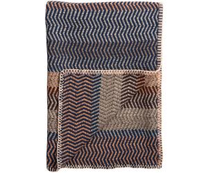 Røros Tweed - Fri Wool Plaid 150x200 cm, By The Fire - Blue