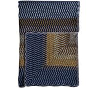 Røros Tweed - Fri Wool Plaid 150x200 cm, November View - Blue