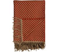 Røros Tweed - Isak Throw 150x210 cm, Red Sumac - Red