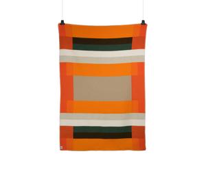 Røros Tweed Mikkel blanket 135x200 cm Orange