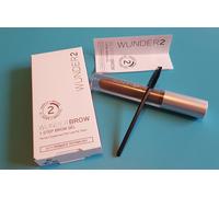 RRP £20 New Boxed WUNDER2 WUNDERBROW Extra Long-Lasting Eyebrow Gel Black/Brown