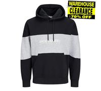 RRP £49.99 - Jack & Jones Legacy Mens Hoodie Comfort Pullover Hooded Sweatshirt