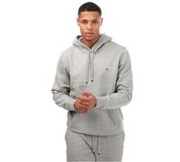 Original Penguin Mens L/S Sticker Pete Pullover Fleece Hoodie Sweatshirt, Dark Sapphire, M UK