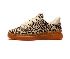RRP £79.99 - Skechers Courtside Leopard Womens Hands Free Slip In Trainers