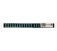 RRP ProGuard Front Stickers-Max Protection-Turquoise Mudguard Adult Unisex, Black, One Size