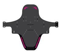 RRP Rapid Racer Products Unisex Adult Enduro Mudguard, Black/Pink, Standard