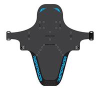 RRP Rapid Racer Products Unisex's Enduro Mudguard, Black/Cyan, Large