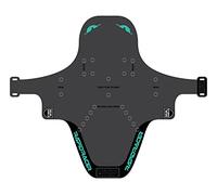 RRP Rapid Racer Products Unisex's Enduro Mudguard, Black/Torquoise, One Size