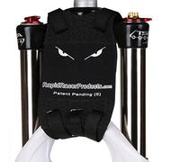 RRP Rapid Racer Products Unisex's Neo Evil Eyes Mudguard, Black, Large