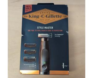 (RRR) King C. Gillette Style Master Trimmer, slight box damage
