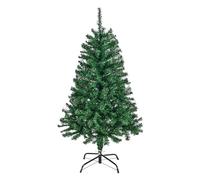 RRrawgff 4ft/1.2M Christmas Tree with 346 PVC Tips,Realistic Green Artificial Xmas Tree with Metal Stand, Easy Assembly Holiday Decorations