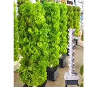 RRrawgff Hydroponic Tower Growing Kits,15 Floors 45 Holes Hydroponics Tower Set Hydroponic Growing System, Hydroponic Growing Kit, Vegetable Plant Tower Gift for Gardening Lover