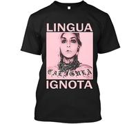 RRRRDXdx333 Lingua Ignota Caligula American Dark Wave Musician T Shirt Black
