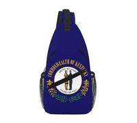 RRSZCC Kentucky State Flag Sling Chest Bag For Men And Women Small Shoulder Bag Waterproof Mini Crossbody Daypack For Hiking