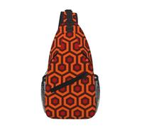 RRSZCC Shining Overlook Sling Chest Bag For Men And Women Small Shoulder Bag Waterproof Mini Crossbody Daypack For Hiking