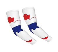 RRSZCC Thailand Flag Map Sun Protection Cooling Arm Sleeves For Men &Women,Compression Sleeves For Football, Golf