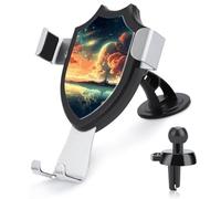 Rrtsmsgh Anime Sky Car Phone Holder, Universal Adjustable Auto Phone Holder - Strong Suction Cup, Air Vent Cellphone Stand Car Mount for 4-6 Inch Phones