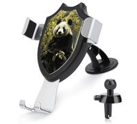 Rrtsmsgh Panda Tree Car Phone Holder, Universal Adjustable Auto Phone Holder - Strong Suction Cup, Air Vent Cellphone Stand Car Mount for 4-6 Inch Phones