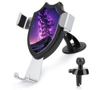 Rrtsmsgh Purple Starry Car Phone Holder, Universal Adjustable Auto Phone Holder - Strong Suction Cup, Air Vent Cellphone Stand Car Mount for 4-6 Inch Phones