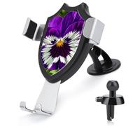 Rrtsmsgh Rectangle Mandala Car Phone Holder, Universal Adjustable Auto Phone Holder - Strong Suction Cup, Air Vent Cellphone Stand Car Mount for 4-6 Inch Phones