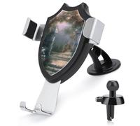 Rrtsmsgh Secret Garden Car Phone Holder, Universal Adjustable Auto Phone Holder - Strong Suction Cup, Air Vent Cellphone Stand Car Mount for 4-6 Inch Phones
