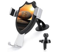 Rrtsmsgh Sunrise Landscape Zen Stone Car Phone Holder, Universal Adjustable Auto Phone Holder - Strong Suction Cup, Air Vent Cellphone Stand Car Mount for 4-6 Inch Phones