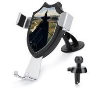 Rrtsmsgh The Witch of Darkness Car Phone Holder, Universal Adjustable Auto Phone Holder - Strong Suction Cup, Air Vent Cellphone Stand Car Mount for 4-6 Inch Phones