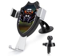 Rrtsmsgh Tropical Rainforest Spiders Car Phone Holder, Universal Adjustable Auto Phone Holder - Strong Suction Cup, Air Vent Cellphone Stand Car Mount for 4-6 Inch Phones
