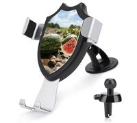 Rrtsmsgh Watermelon on The Ground Car Phone Holder, Universal Adjustable Auto Phone Holder - Strong Suction Cup, Air Vent Cellphone Stand Car Mount for 4-6 Inch Phones