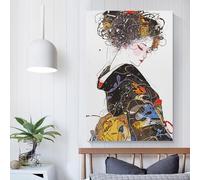 RRTYVFD Cultural Heritage Japan Paintings for Bedrooms Prints for Special Occasions Canvas Art 20x30inch(50x75cm)