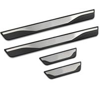 RRUFD 4pcs Car Door Sill Protector Kick Plates for Discovery 4 (2009-2016), Stainless Steel Welcome Pedal Scuff Guard Protector Kick Plates Threshold Accessories