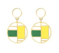 Rrunsv Earring Sets for Multiple Piercing Fashion Earrings Creative Flower Pearl Trend Long Earrings Party Earrings Dress Earrings Silver Dangle Earrings (Color, One Size)