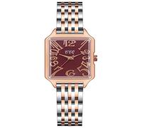 Rrunsv Extra Large Face Watches for Men Quartz Women's Steel Steel Band Steel Band Watch Room Band Fashion Watch Face Women's Digital Gold Watch Women's Watch Big Wrist Watches for Men