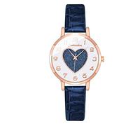 Rrunsv Mens Watches Large Face Watch for Seniors Extra Long Watch Bands for Men Big Wrist Luxury Heart Diamond Women Watch Fashion Casual Style Watch Stainless Steel Mens Watch Bands 20mm