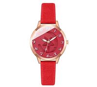 Rrunsv Watch Bands for Men 20mm Big Face Watches Women Dress Watch Digital Dial Women Watch Faux Leather Strap Alloy Case Watch Elegant Ladies Business Wristwatch Watch Watch Band 20mm